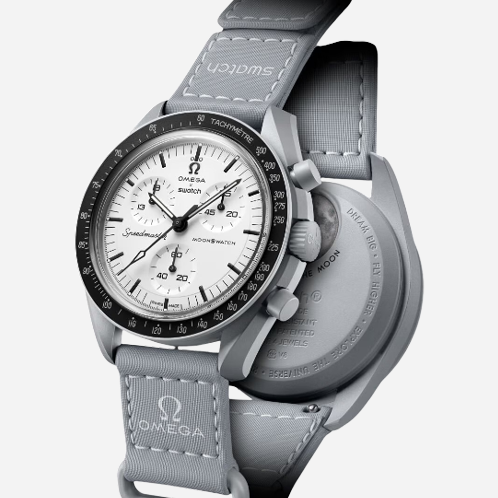 Omega X Swatch Bioceramic Moonswatch 1965