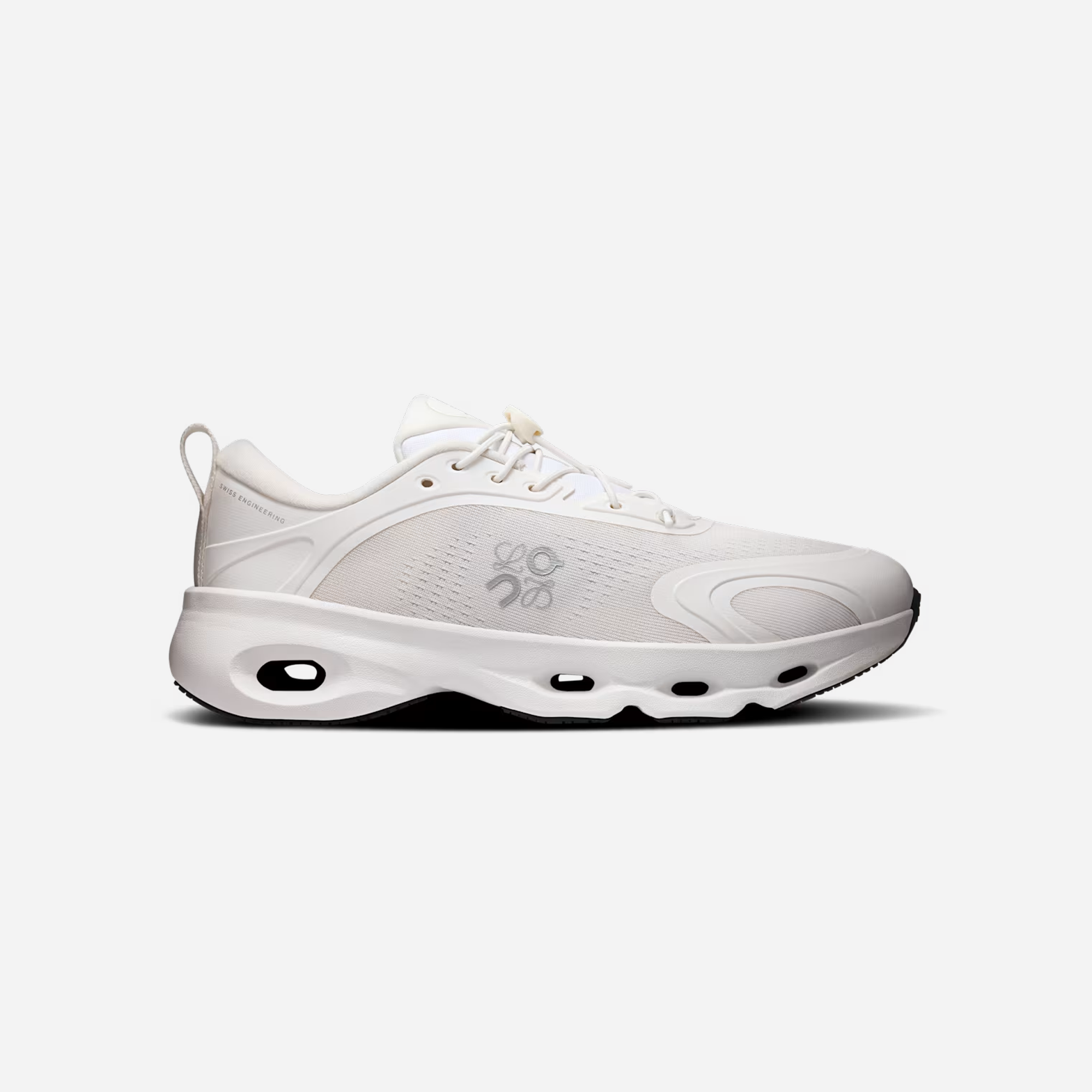 ON Running Cloudsolo LOEWE White Light Grey WMNS