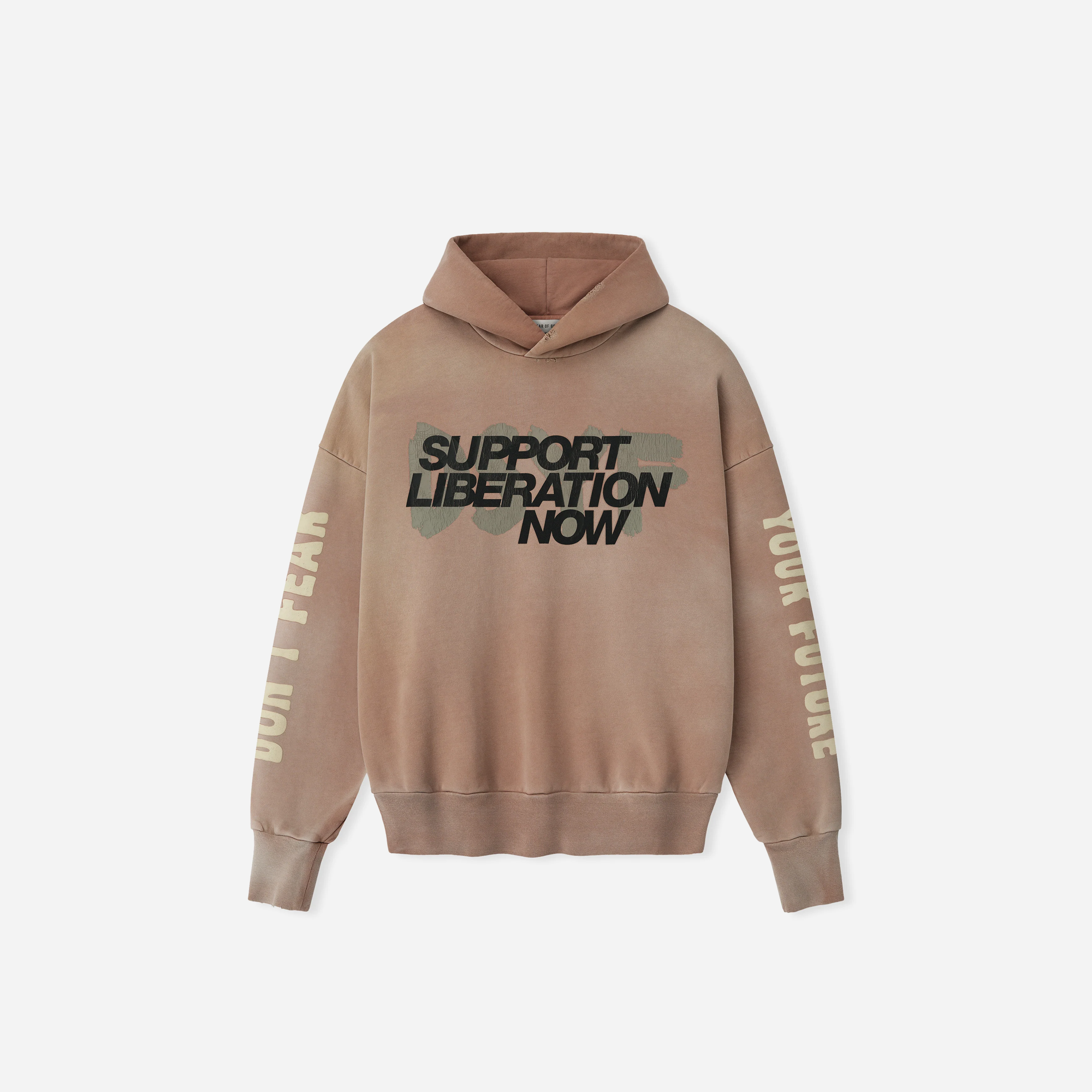Fear Of God Liberation Now Hoodie Dune Pearl