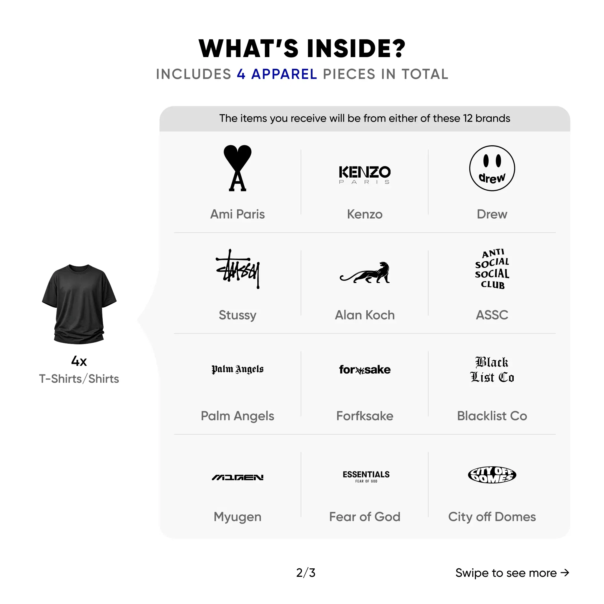 Mystery Box - Adopted (Worth ₹20,000) (For Him) [4 Global Hype Apparel Inside]