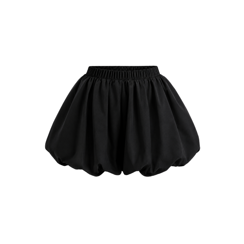 Sknny B*tch Noir Muse Black Bubble Skort