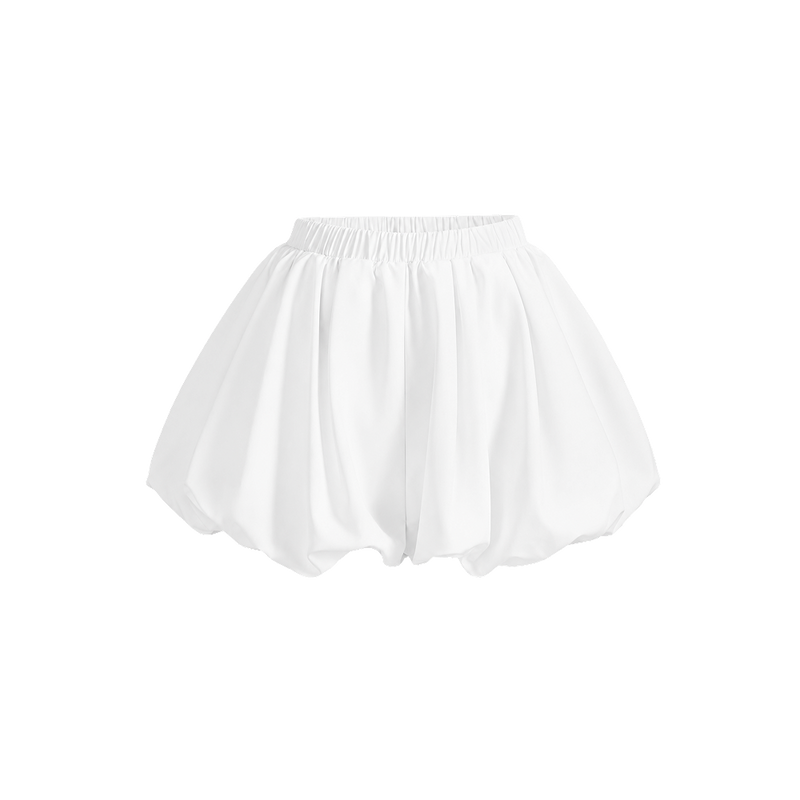 Sknny B*tch Noir Muse White Bubble Skort