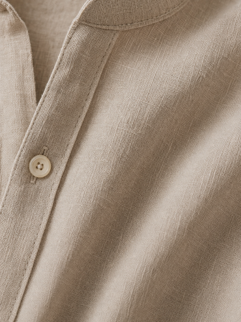 CAPRI LINEN  SUMMER SHIRT BEIGE