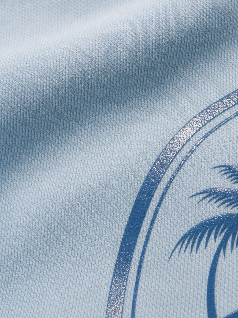 CAPRI LINEN SUMMER SHIRT SKY BLUE