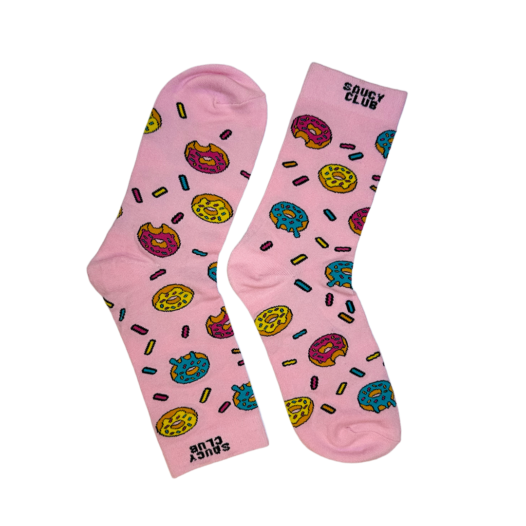 Donut and Sprinklers Socks