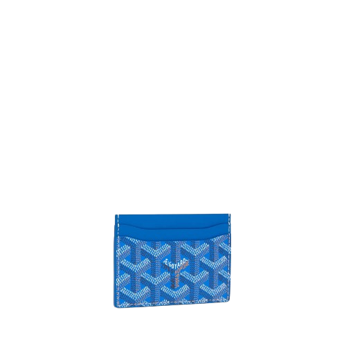 Goyard Saint-Sulpice Card Wallet (Sky Blue)