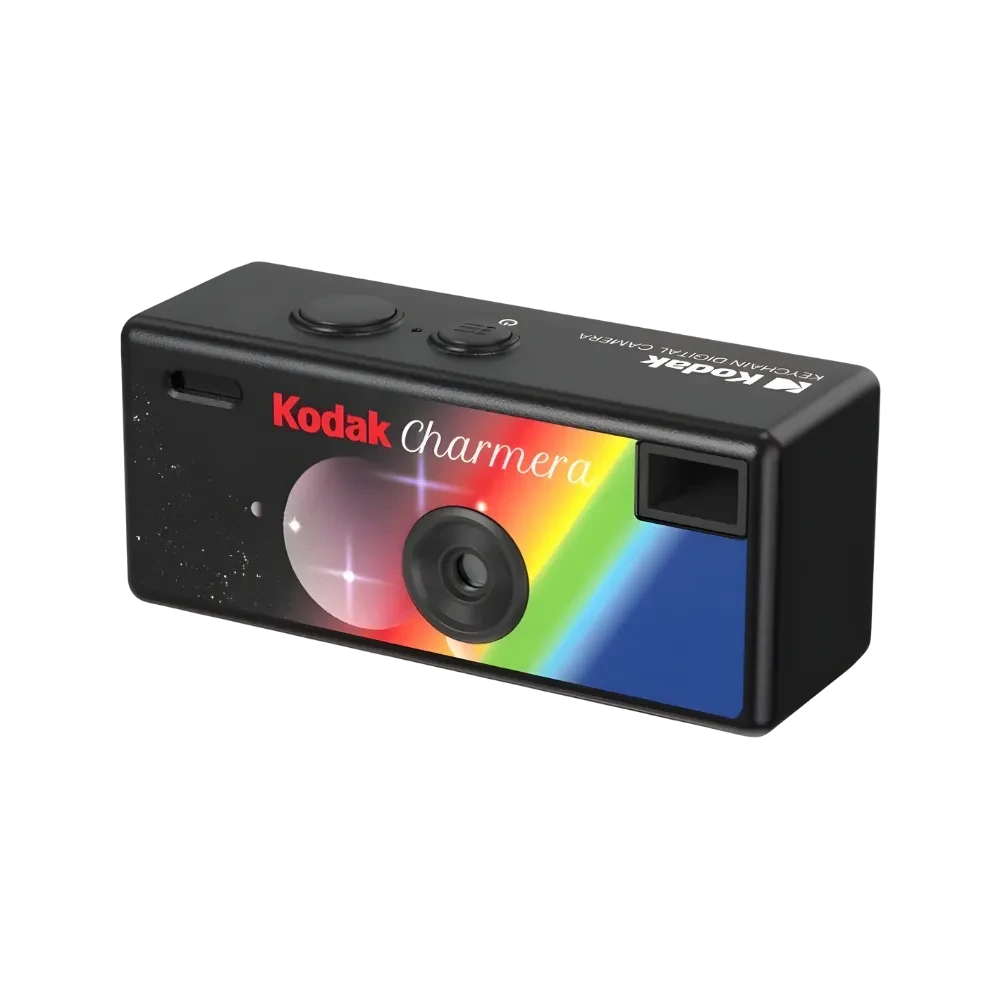 Kodak Charmera Digital Camera Keychain Black