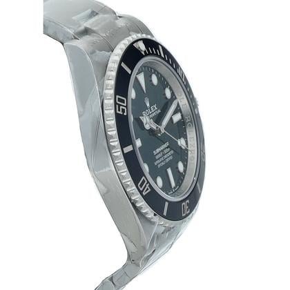 Rolex Submariner (No Date)124060 41 Mm Steel Oyster Black Dial Auto Men's Watch 2025 B/P