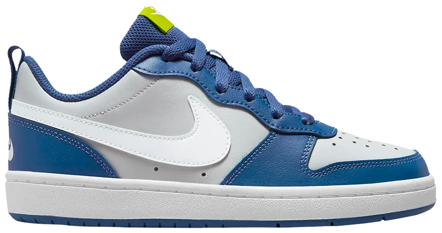 Nike Court Borough Low 2 Gs 'grey Fog Mystic Navy'