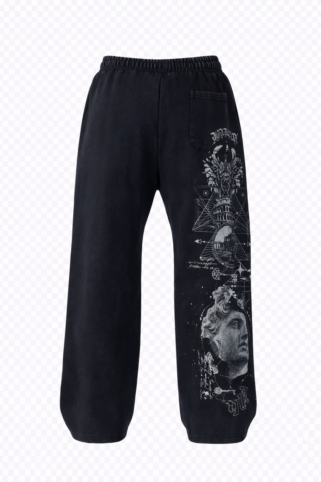 Youngla Renaissance Sweats Black Wash