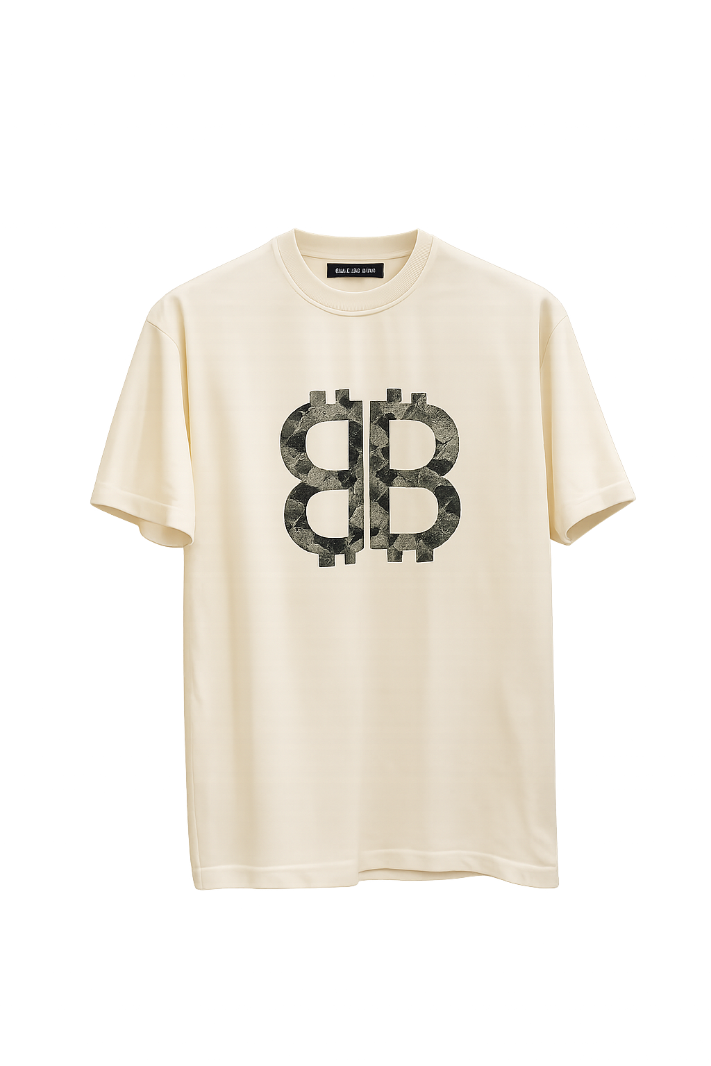 Balenciaga Crypto Oversized T-Shirt featuring a stylized BB logo
