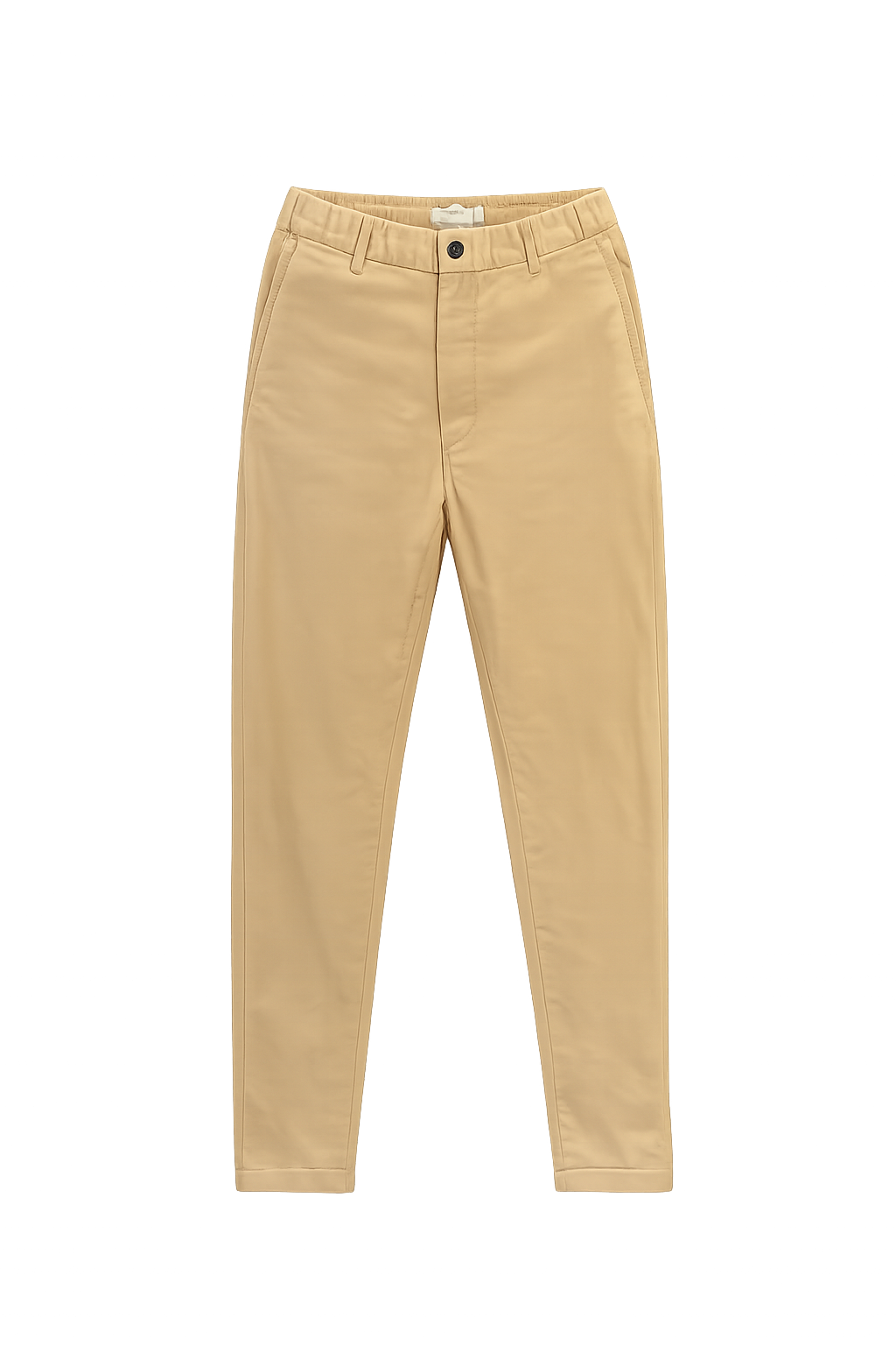 Ck Beige Slim-Fit Stretch Cotton Chino Pants