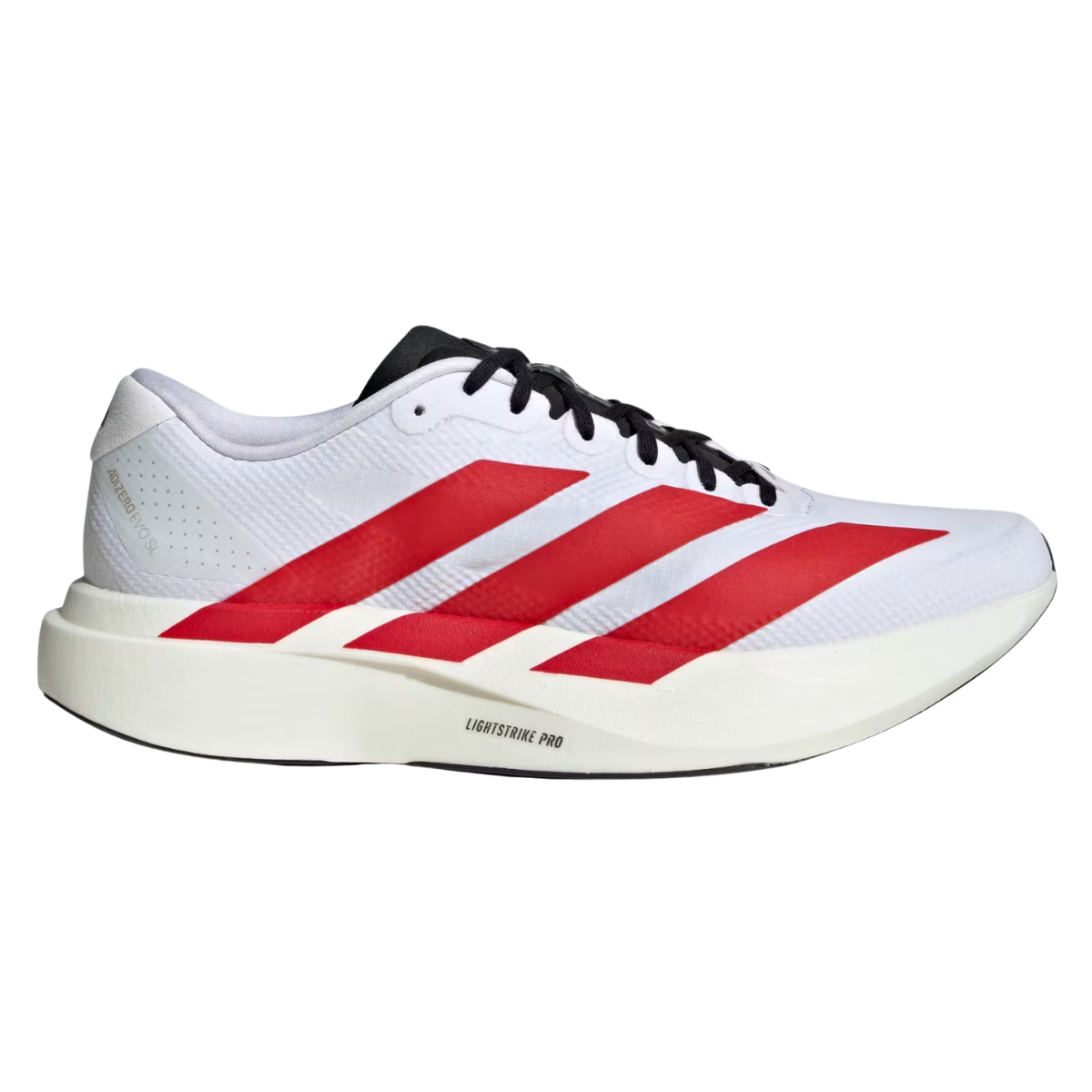 Adidas Adizero Evo Sl Shoes Cloud White / Team Collegiate Red / Core Black