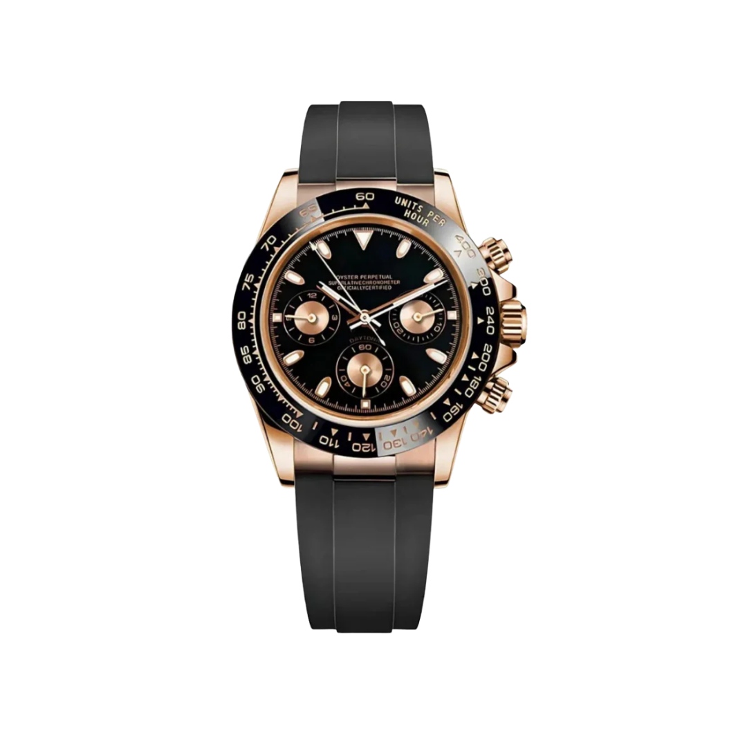 Seiko Mod Daytona Rose Gold