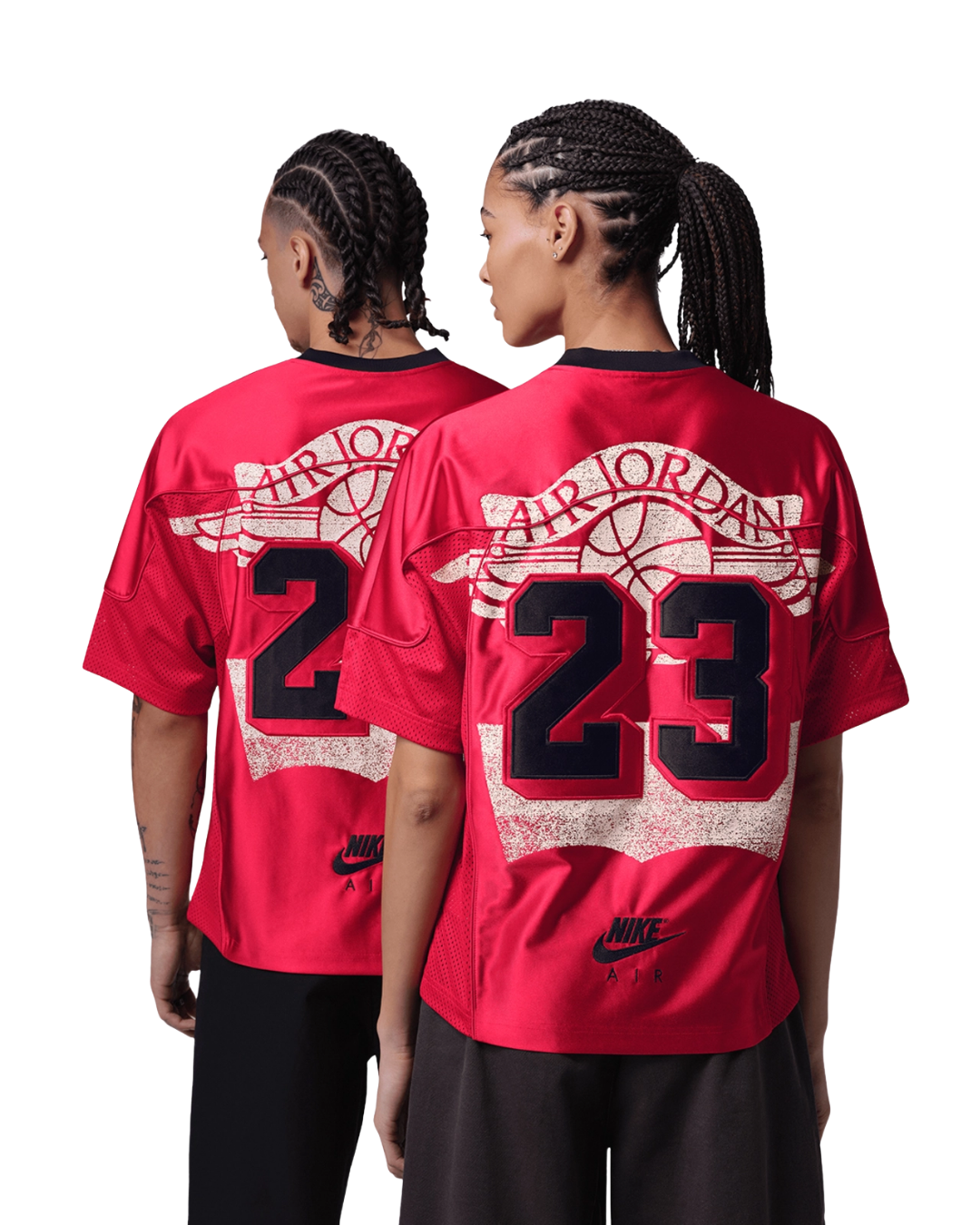 Jordan X Levis Jersey Gym Red/Black-Pale Ivory