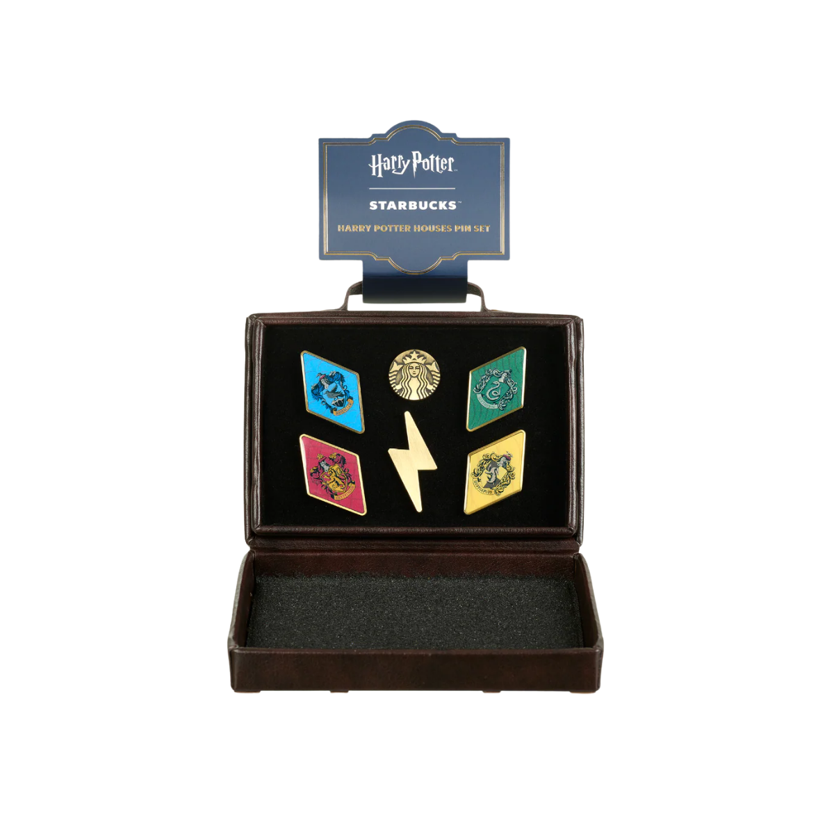 Harry Potter Starbucks House Pin Set