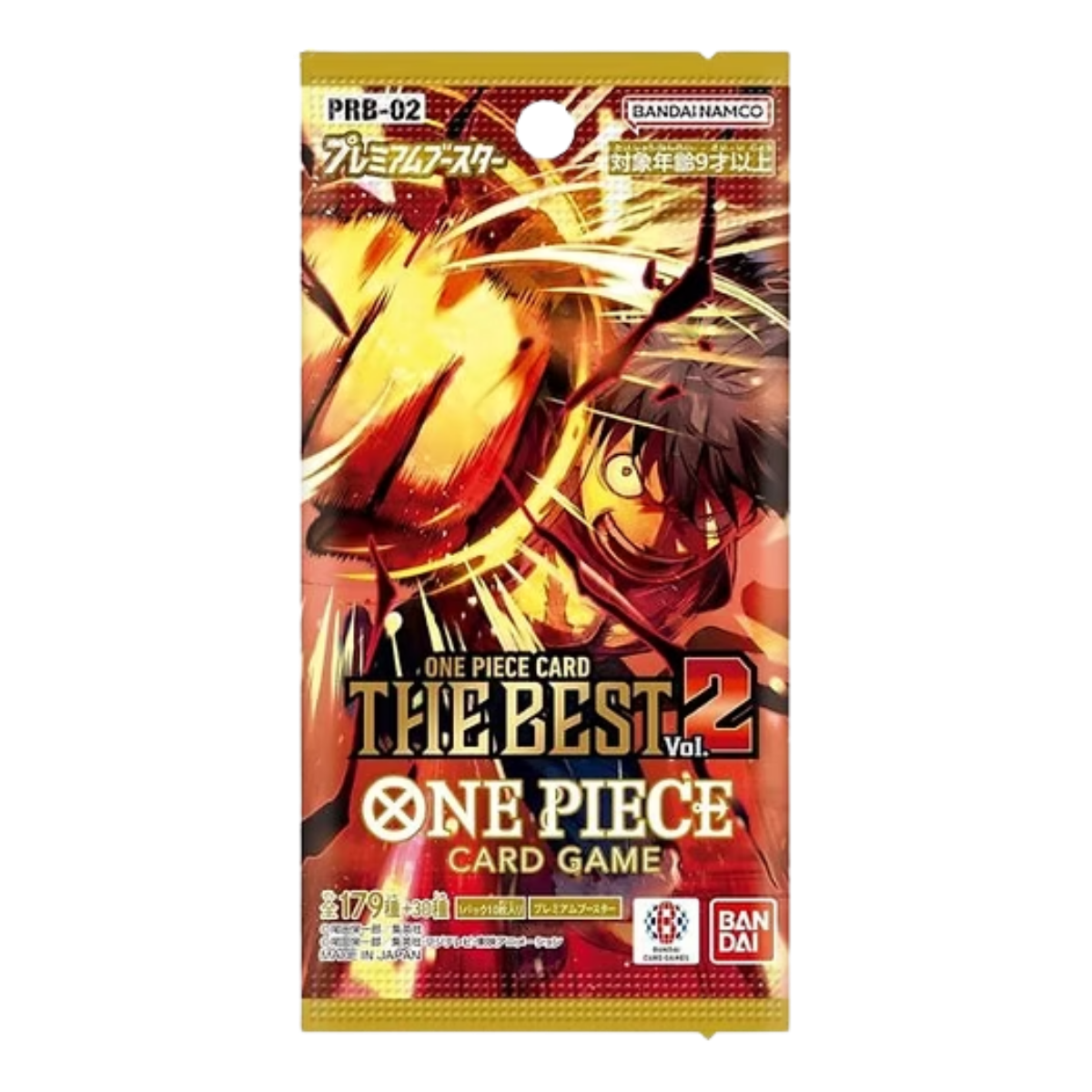 One Piece Card Game Prb-02 “The Best 2” Booster Pack