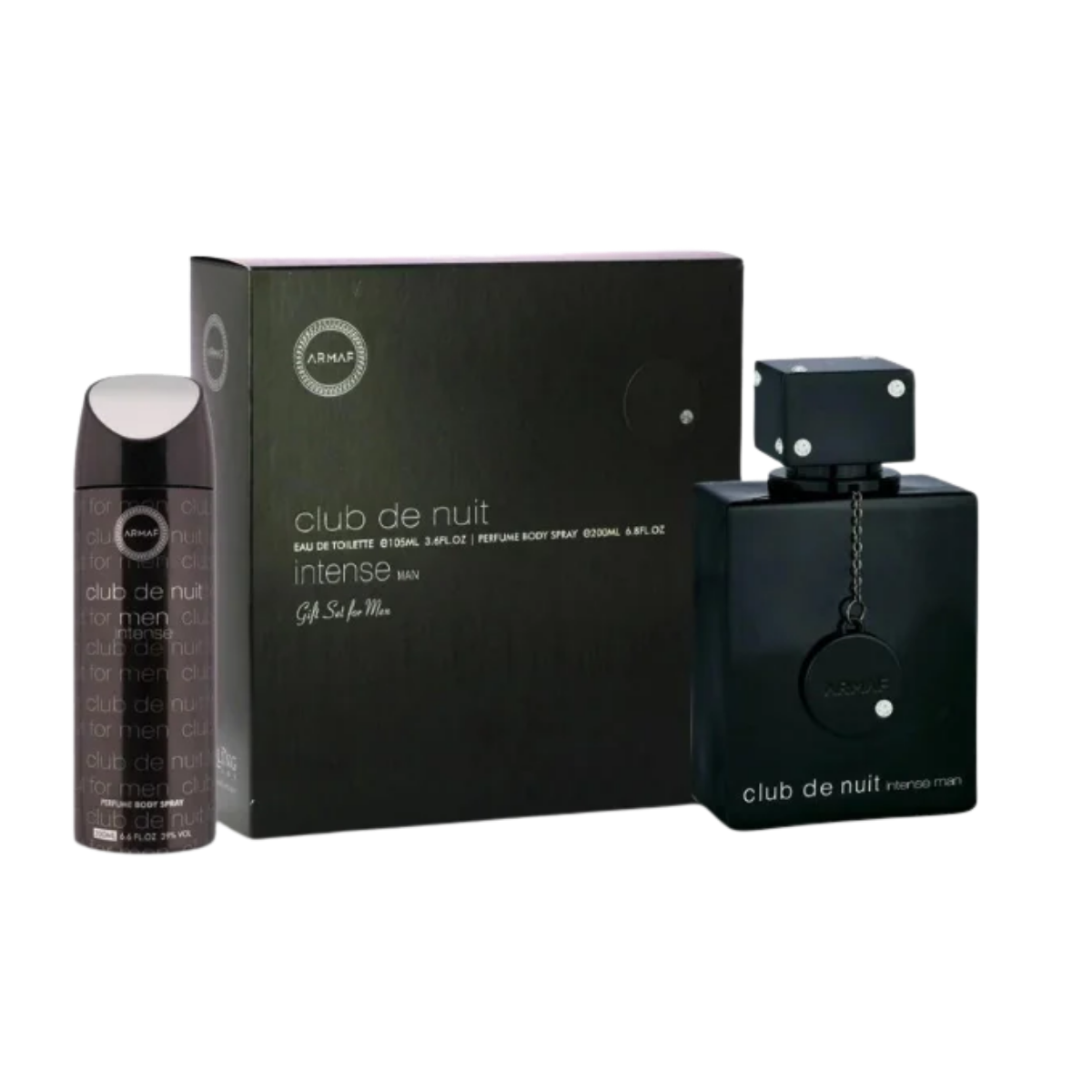 Gift Set Of Armaf Club De Nuit Intense Eau De Toilette For Men