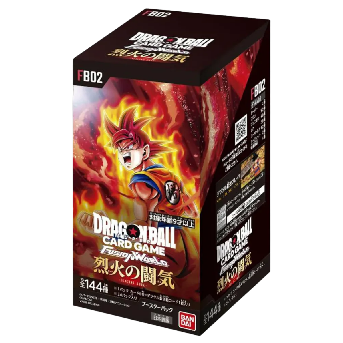 Dragon Ball Card Game Fusion World ? Fb-02 Blazing Aura Booster Box (Japanese)