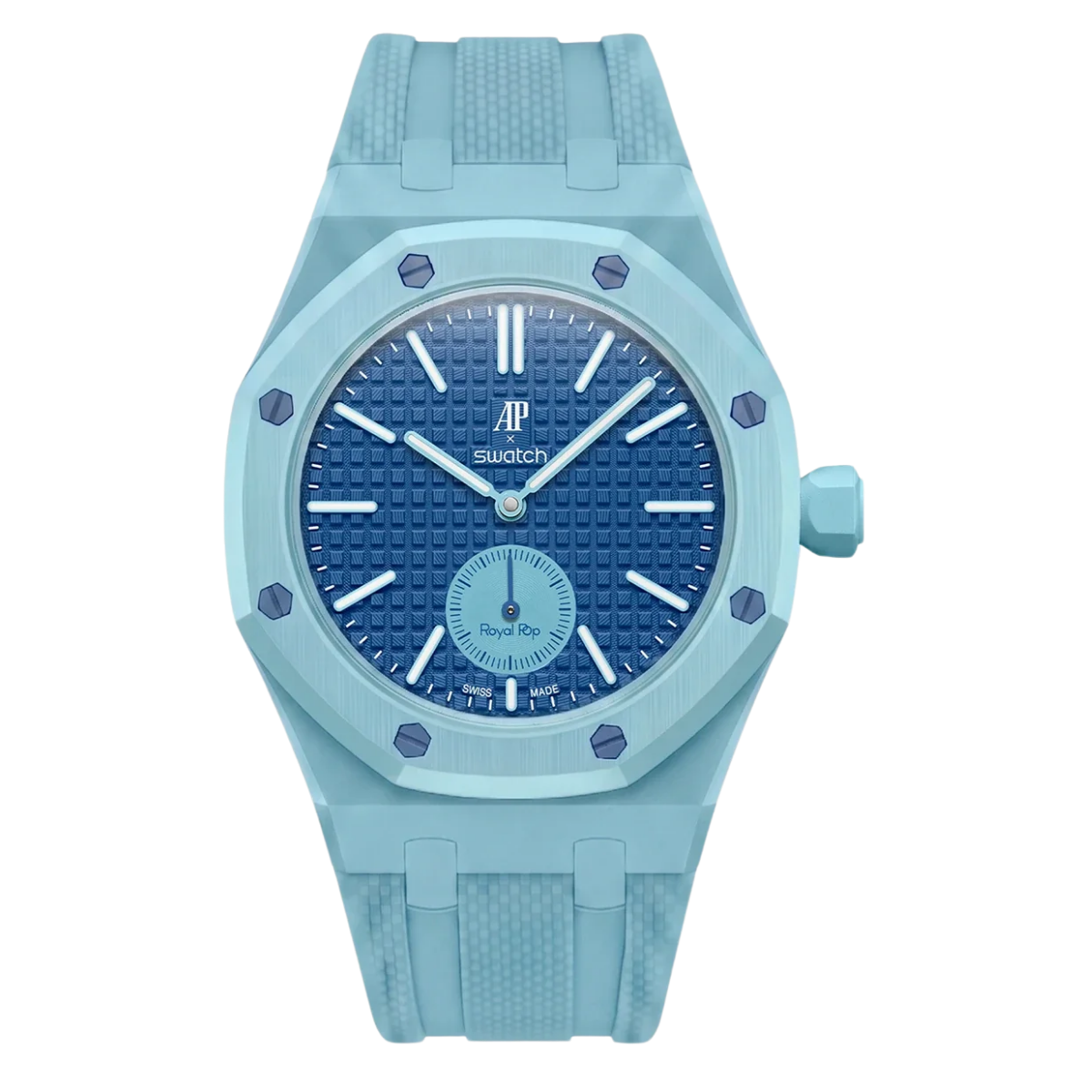Swatch x Audemars Piguet AP - Royal Pop “Lan Ba” - (Aftermarket Wrist Band Included)