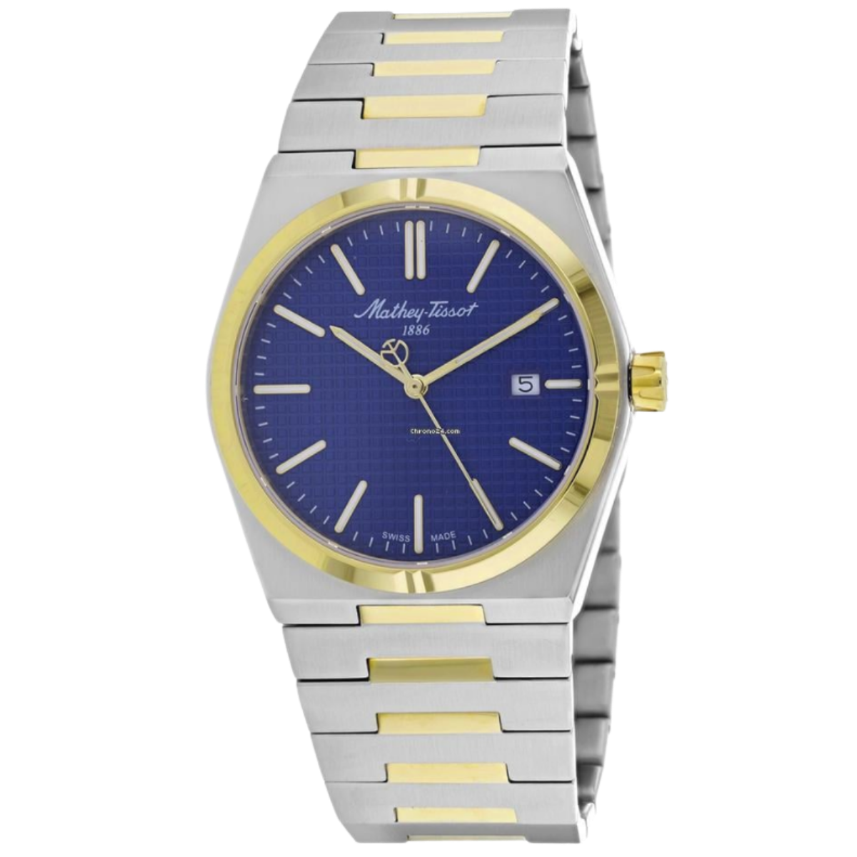 Mathey-Tissot H117bbu Two-Tone Stainless Steel