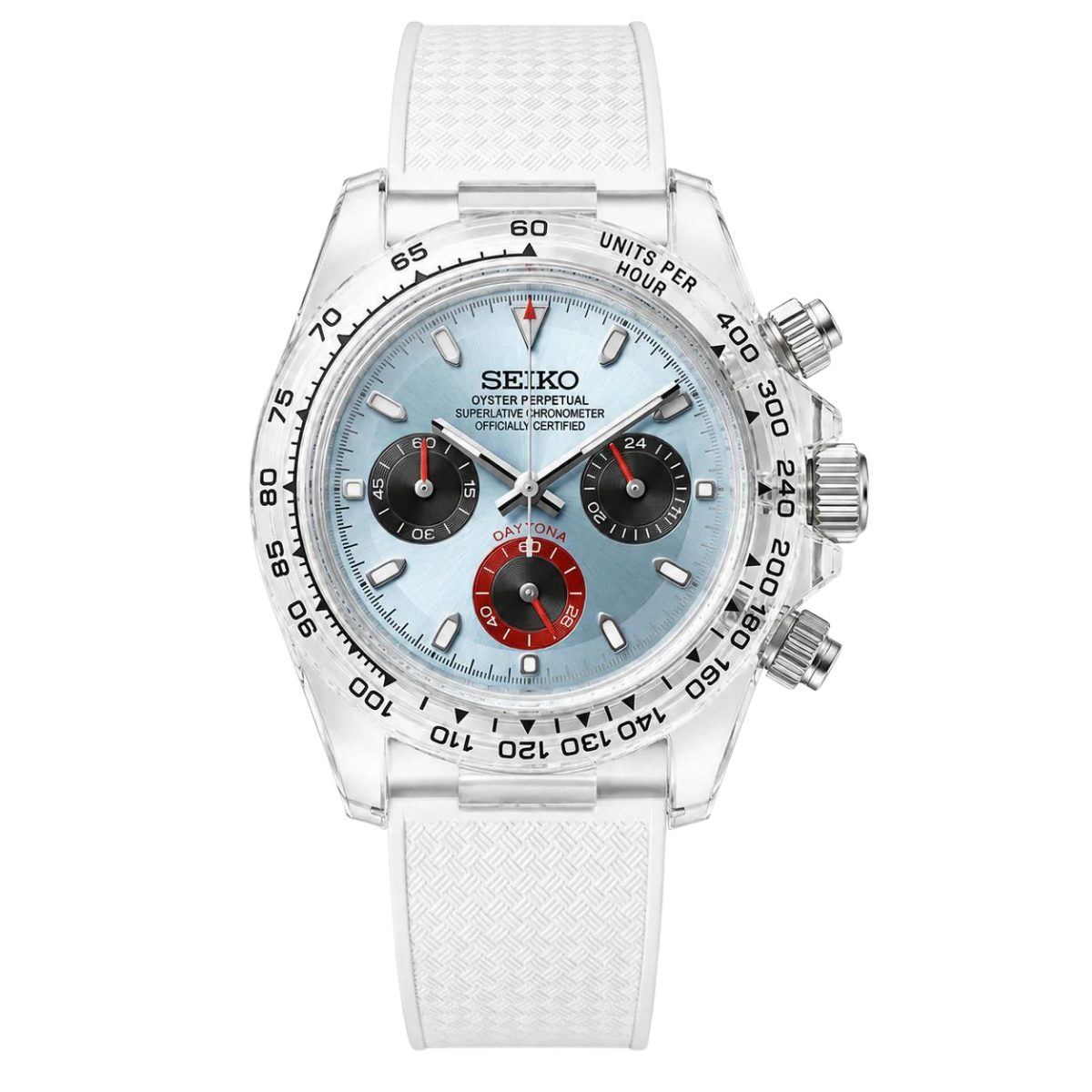 Seitona Ice Blue Translucent Case (SPECIAL EDITION)