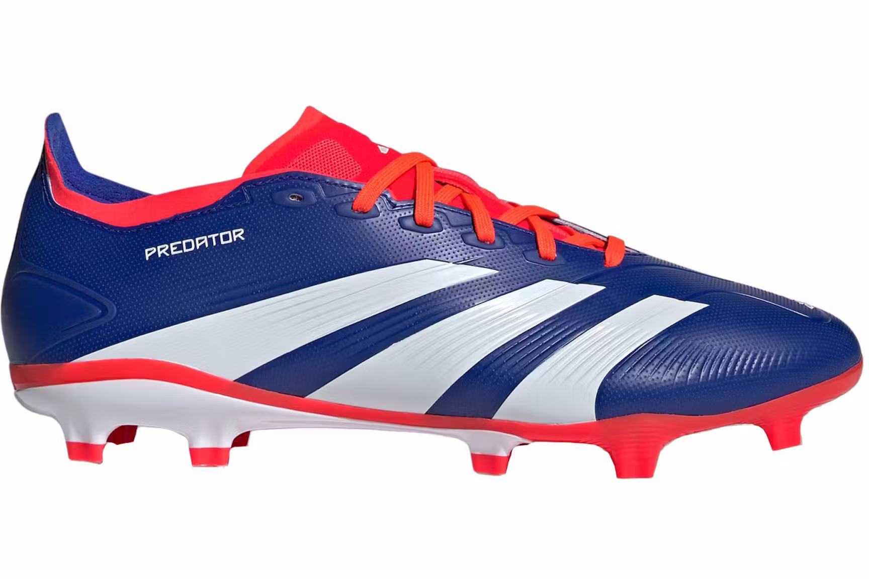 Adidas Predator League Fg Lucid Blue Cloud White Solar Red