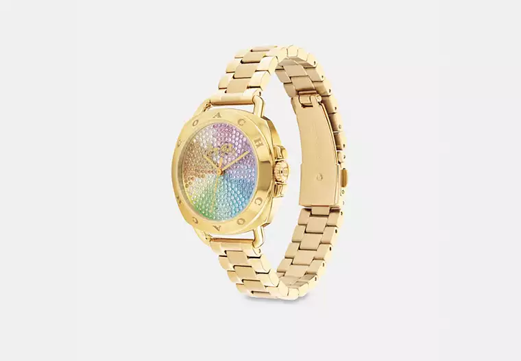 Tatum Women Watch Rainbow/ Gold - 34 mm