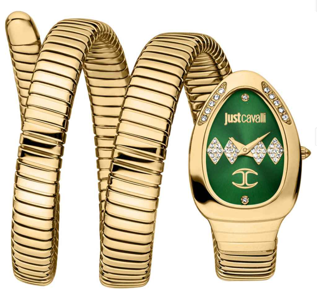 Just Cavalli Cavalli Snake Collection Women Analogue Watch Tls - Jc1l230m0045