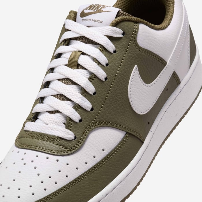 Nike Court Vision Low Medium Olive/White