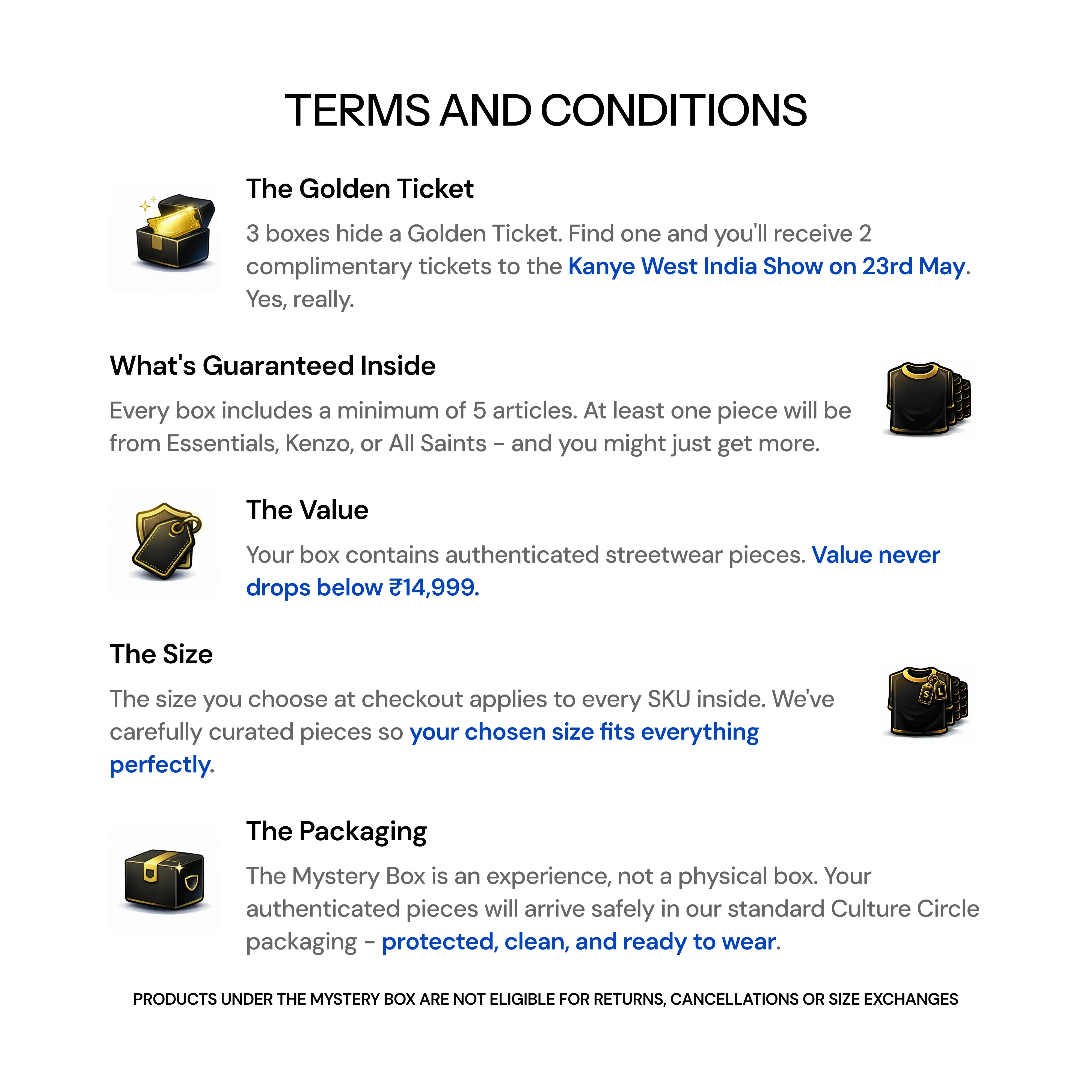 Mystery Box Brown [4 Premium + 1 Hype Tee Inside] - Worth ₹14,999