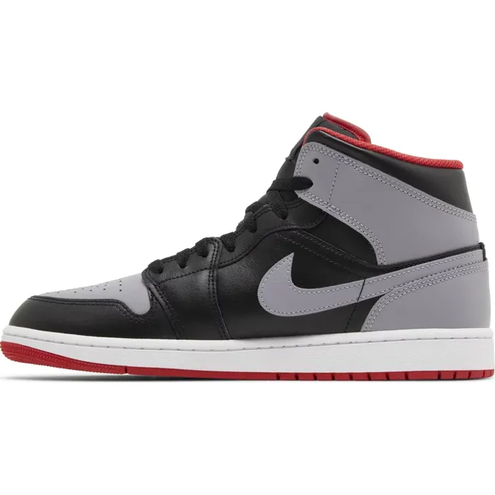 Air Jordan 1 Mid ブラック/ファイア レッド Buy NIKE AIR JORDAN 1 MID 'BLACK/FIRE RED-WHITE' – Superkicks