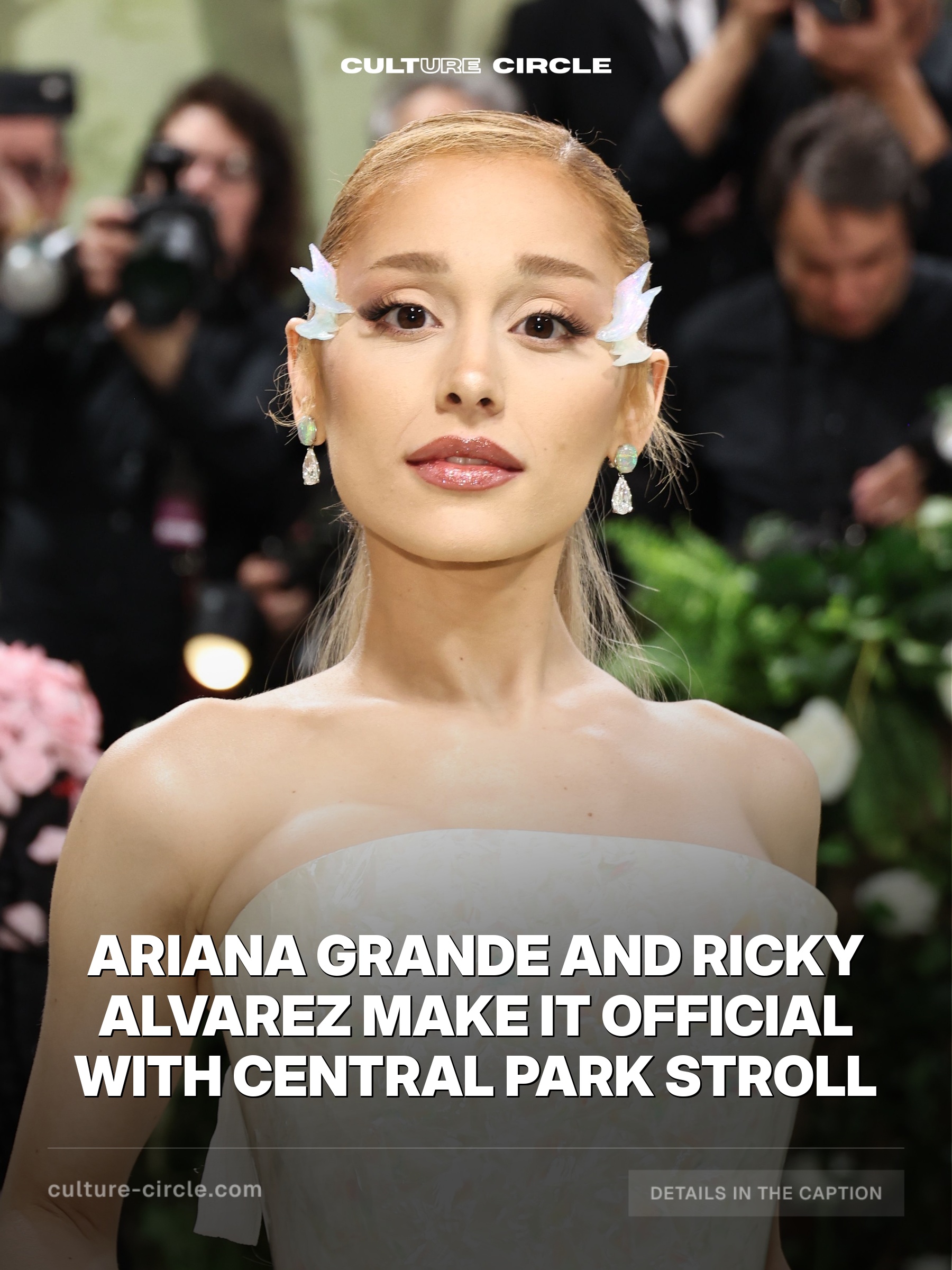 Ariana Grande and Ricky Alvarez Make It Official With Central Park Stroll