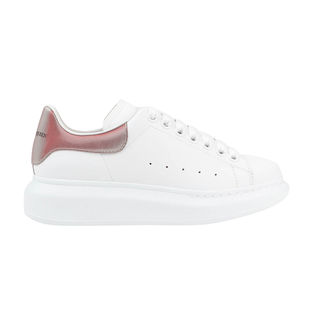 Alexander McQueen Wmns Oversized Sneaker 'White Gold Reflective'