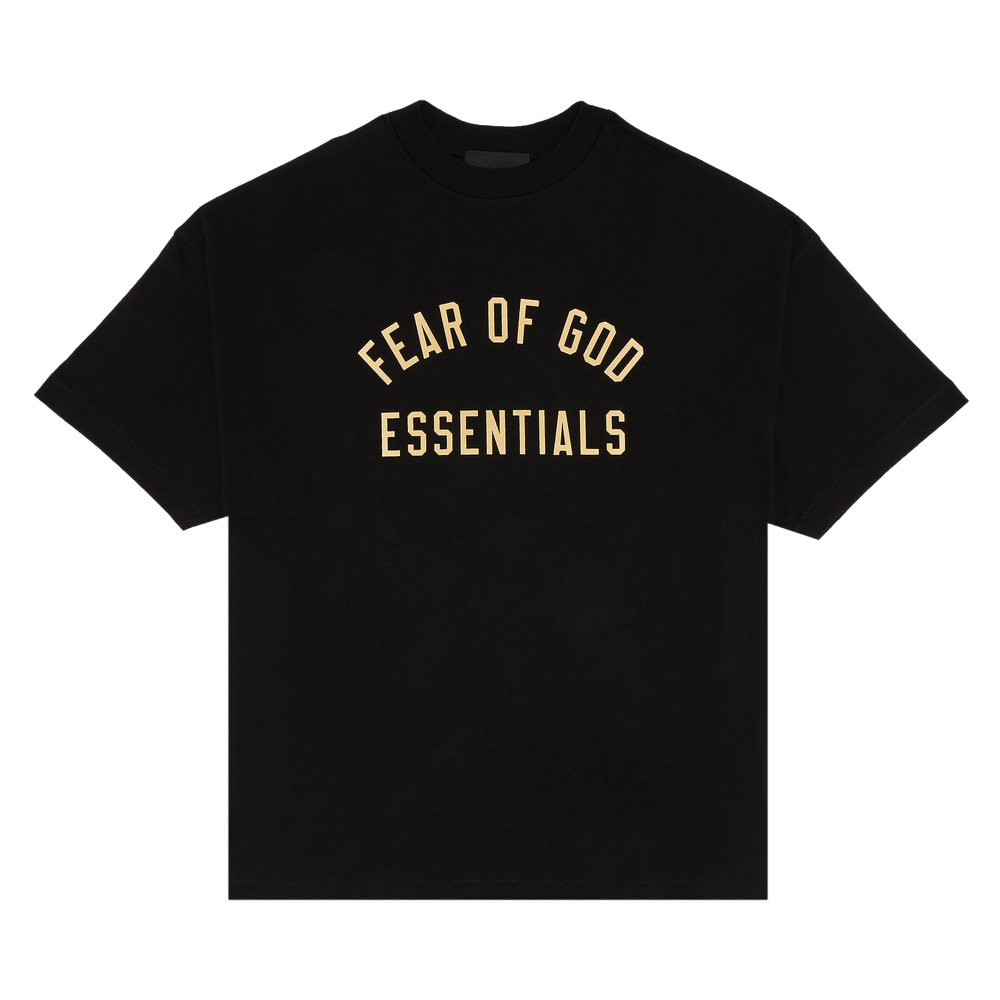 Fear of God Essentials Jersey Crewneck T-Shirt Black