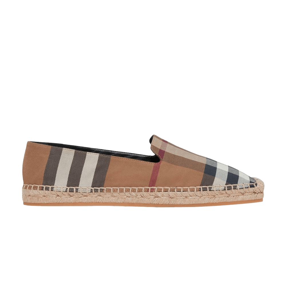Burberry Wmns Espadrille 'Vintage Check - Birch Brown'