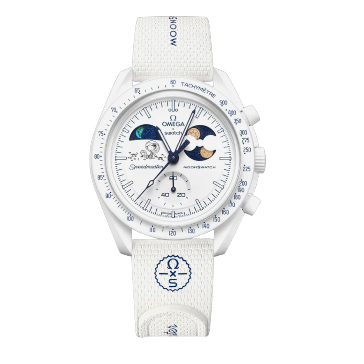Swatch X Omega Bioceramic Moon 'mission To Earthphase Moonshine