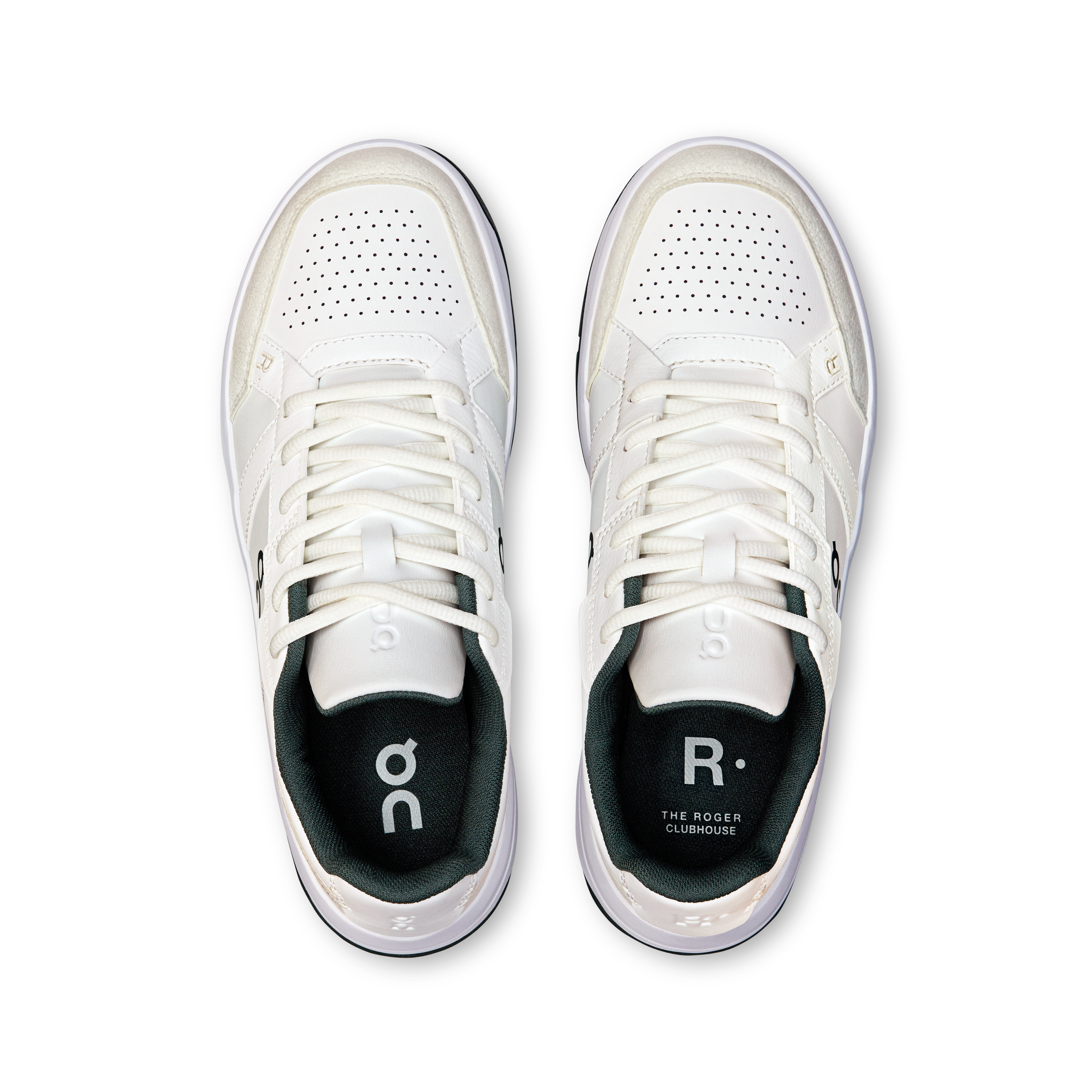ON Wmns The Roger Clubhouse 'White Evergreen'
