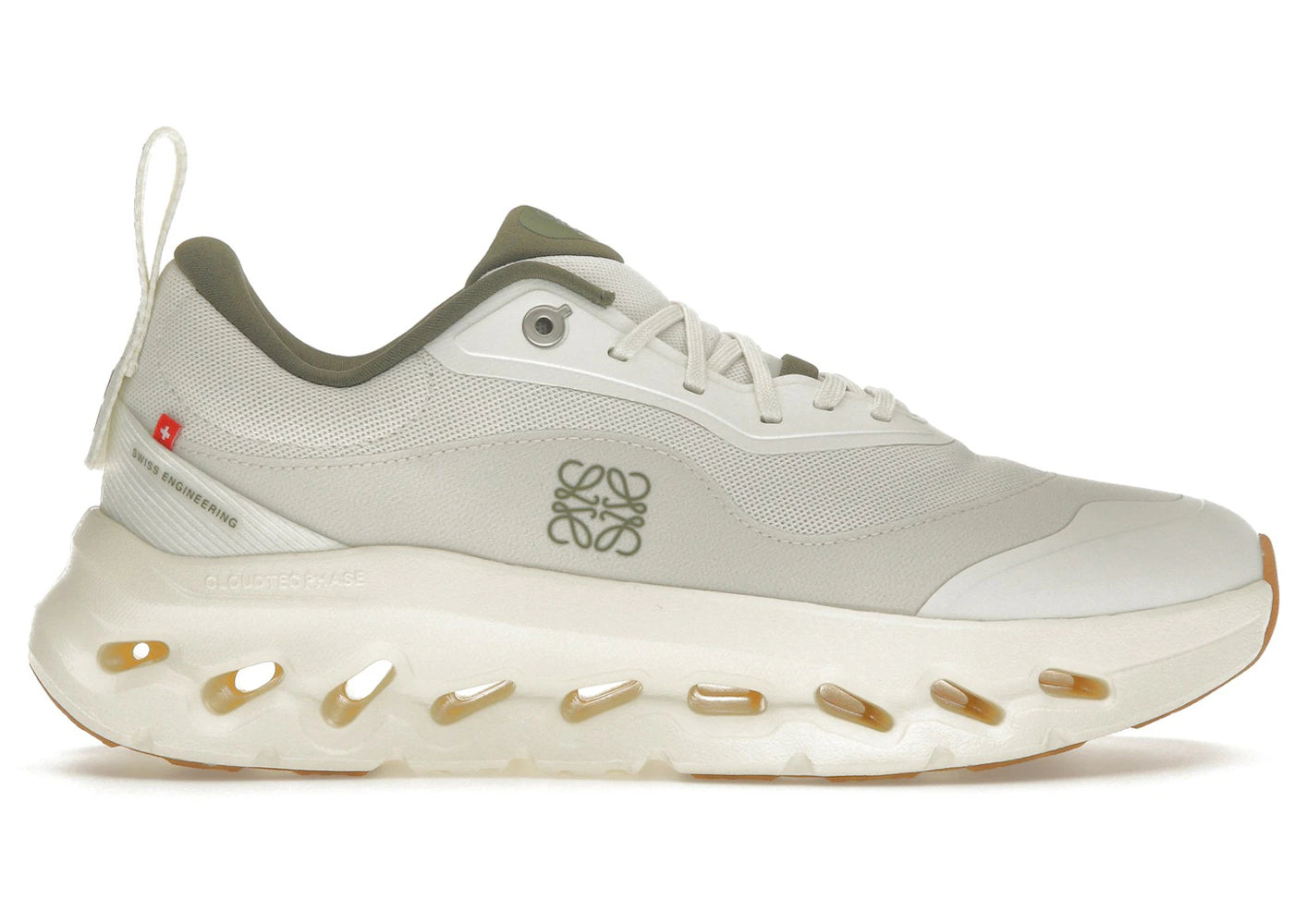 On Running Cloudtilt 2 Loewe White Khaki Womens