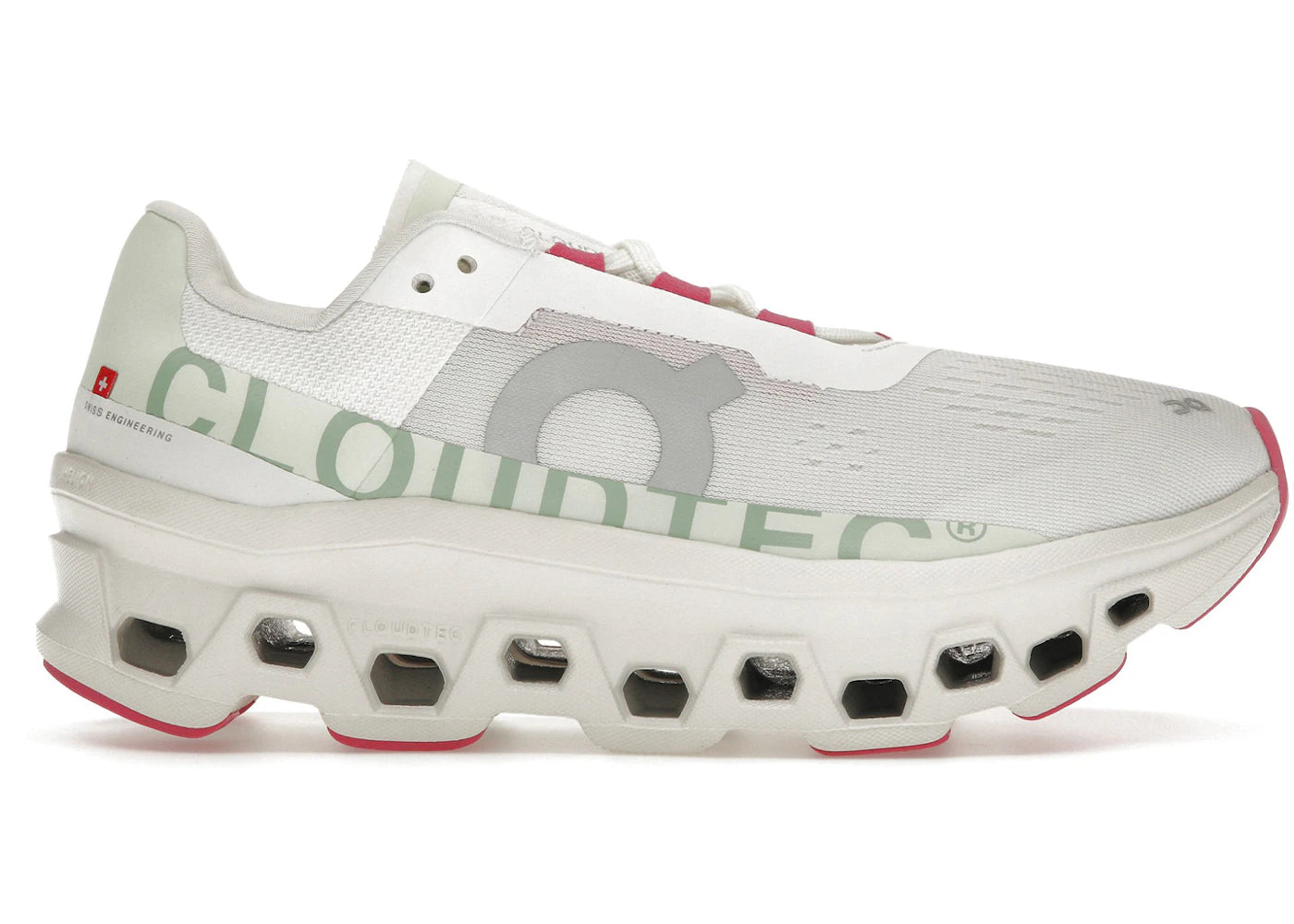 On Running Cloudmonster White Lima Womens