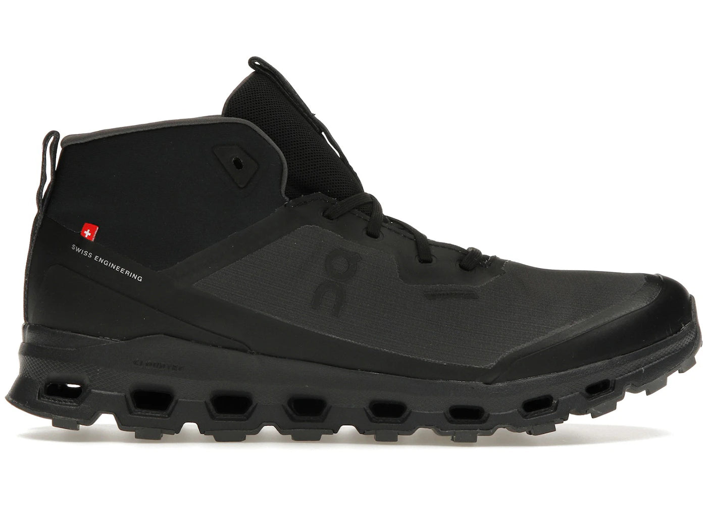 On Running Cloudroam Waterproof Black Eclipse Womens
