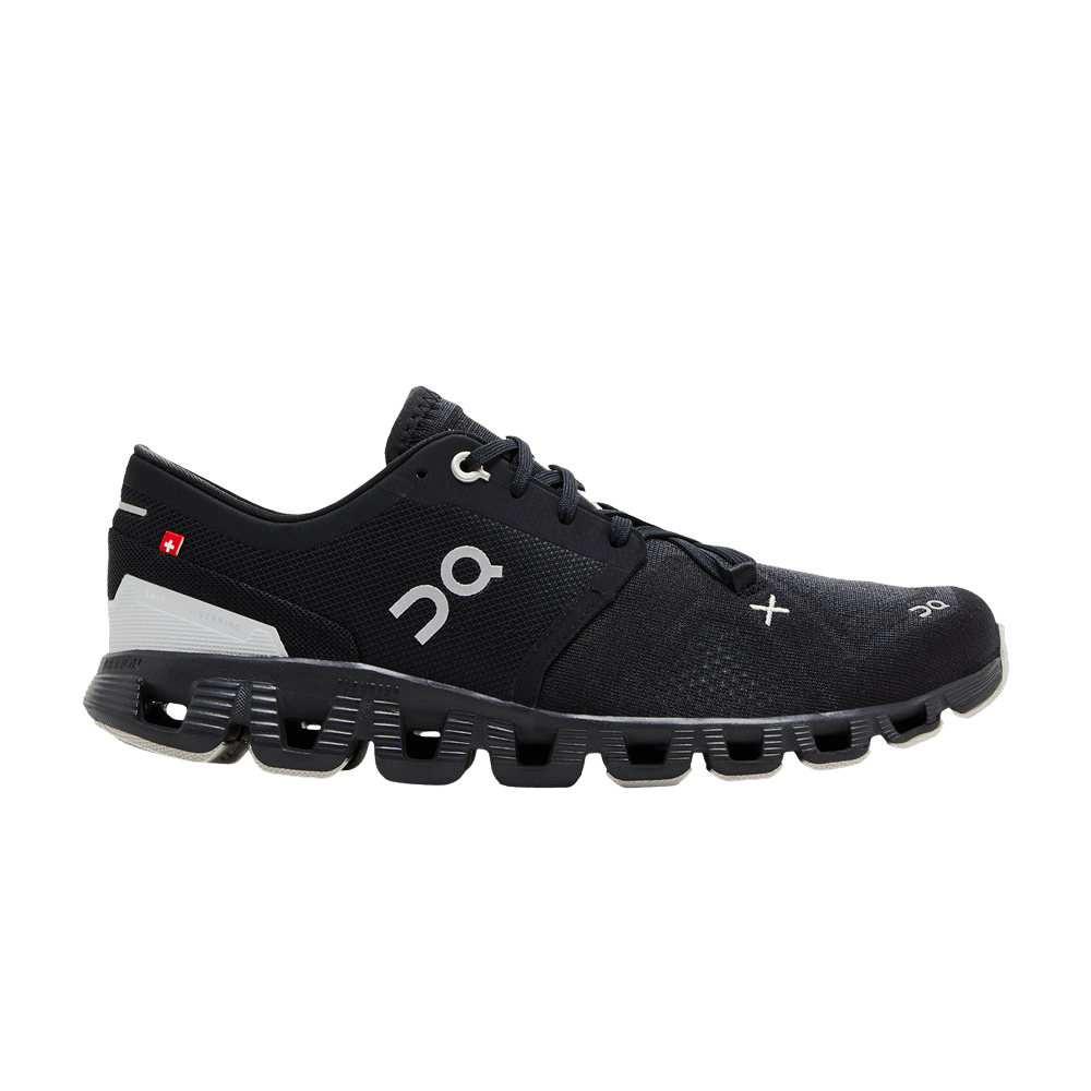 Cloud x 3 Black On Running