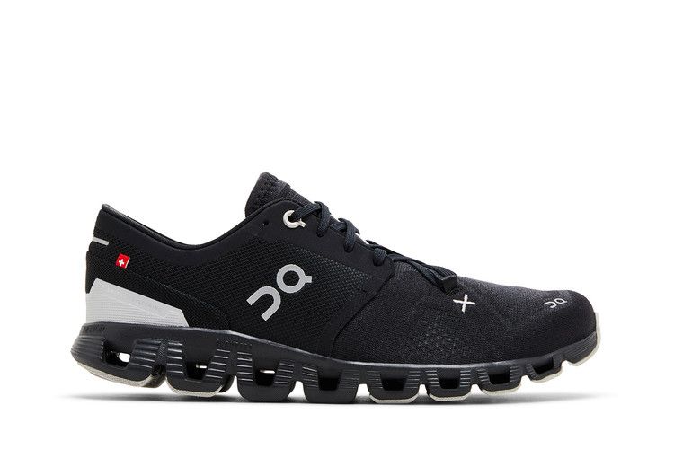 Cloud x 3 Black On Running