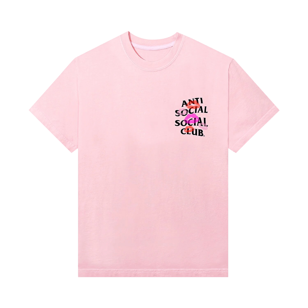 Anti Social Social Club Your Kiss T-Shirt Pink