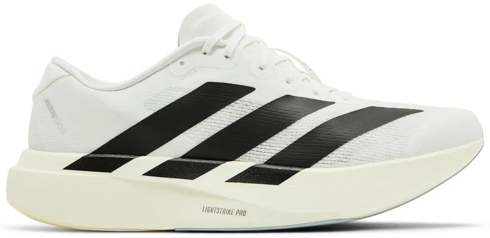 Adidas Adizero Evo Sl White Black Price in India | Culture Circle