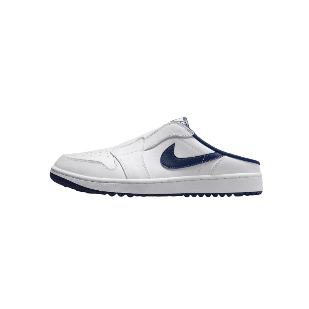 Air Jordan 1 Mule Golf White Midnight Navy