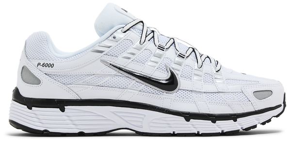 P-6000 White Metallic Silver Black