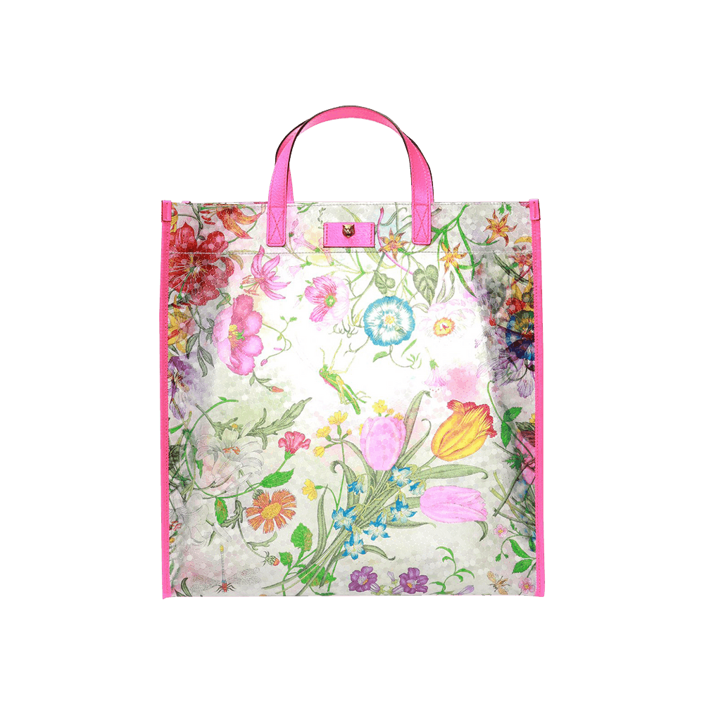 Gucci Floral Motif Tote Mulicolor