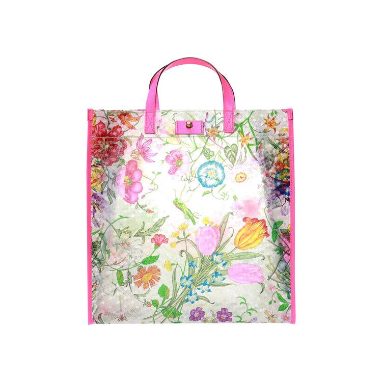 Gucci Floral Motif Tote Mulicolor