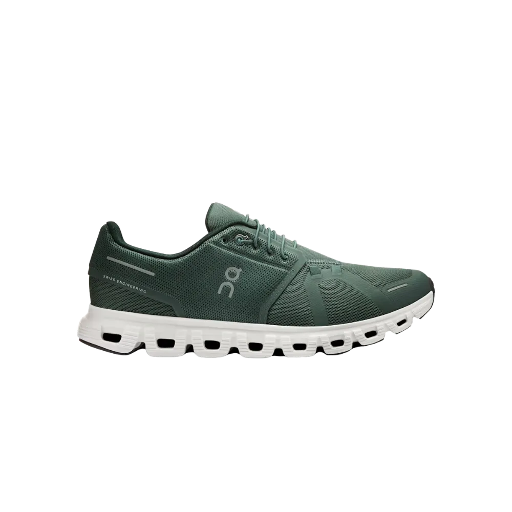 On Running Cloud 6 Olive Evergreen